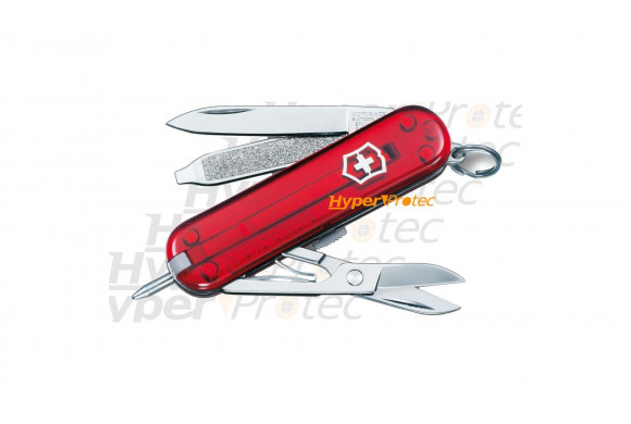 Couteau Suisse Victorinox - Signature Rouge Transparent