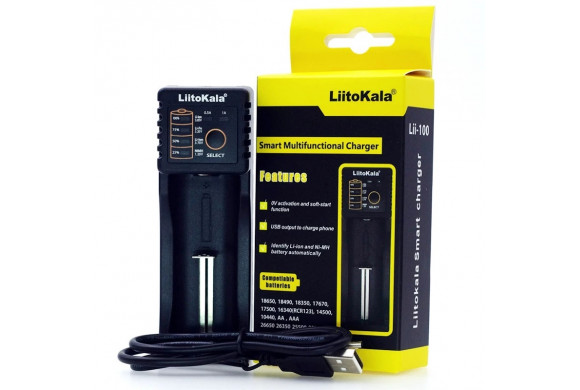 Chargeur De Piles Universel sur USB Liitokala Lii-100