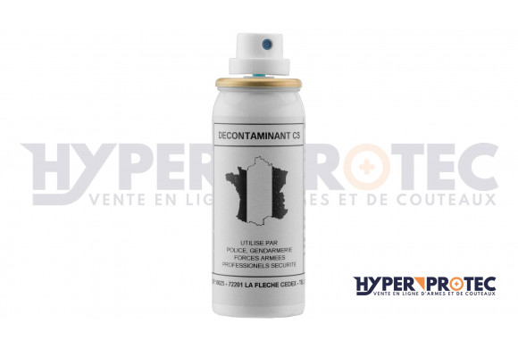 Spray décontaminant CS et CN - 50 ml