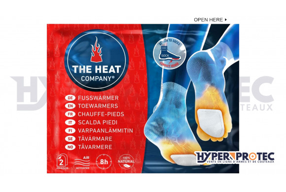 Chauffe-pieds 8h The Heat Company