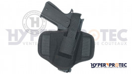 Gilet tactique Intervention avec Holster Droitier ou Gaucher- DAN