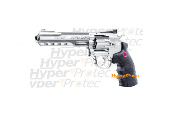 Revolver airsoft CO2 - Ruger Super Hawk nickel 6 pouces