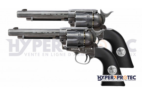 [Edition Limitée] Colt SAA Double Aces Duel Set - Revolver à Plomb
