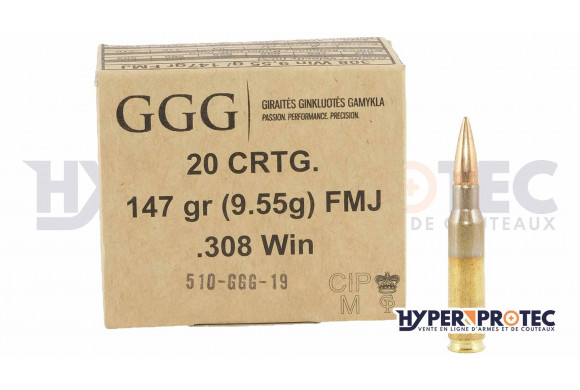 GGG FMJ - Munition 7,62x54