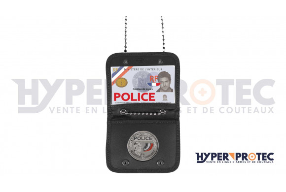 Hyper Access Porte Carte de cou avec emplacement médaille