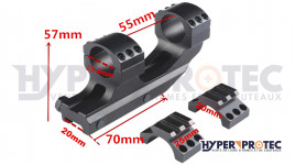 Hyper Access Rail Monobloc 22 mm / Diam 30 mm / Medium - Collier de Tir