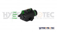 Lampe et laser Night Hunter avec piles incluses