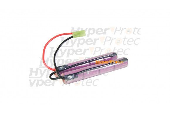 Batterie G&G 9.6V 1400 mAh 2x4 éléments type mini