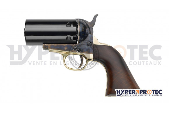 Pietta 1851 Navy Yank Pepperbox - Revolver Poudre Noire calibre 36
