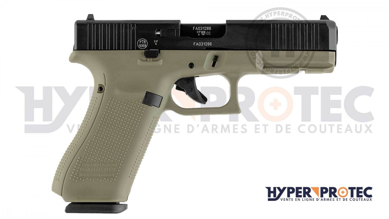 Glock 17 Gen 5 - Pistolet Alarme - HyperProtec