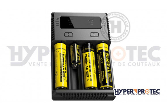 Chargeur intelligent et automatique de batteries Nitecore