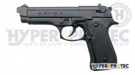 Pistolet d'alarme Bruni Modèle 92 bronzé noir 1er prix