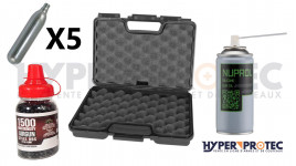 Kit Entretien et consommable pour votre arme à bille acier 4.5 mm