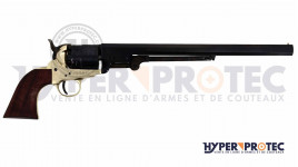 Pietta 1851 Navy Reborn Carabine - Révolver Poudre Noire