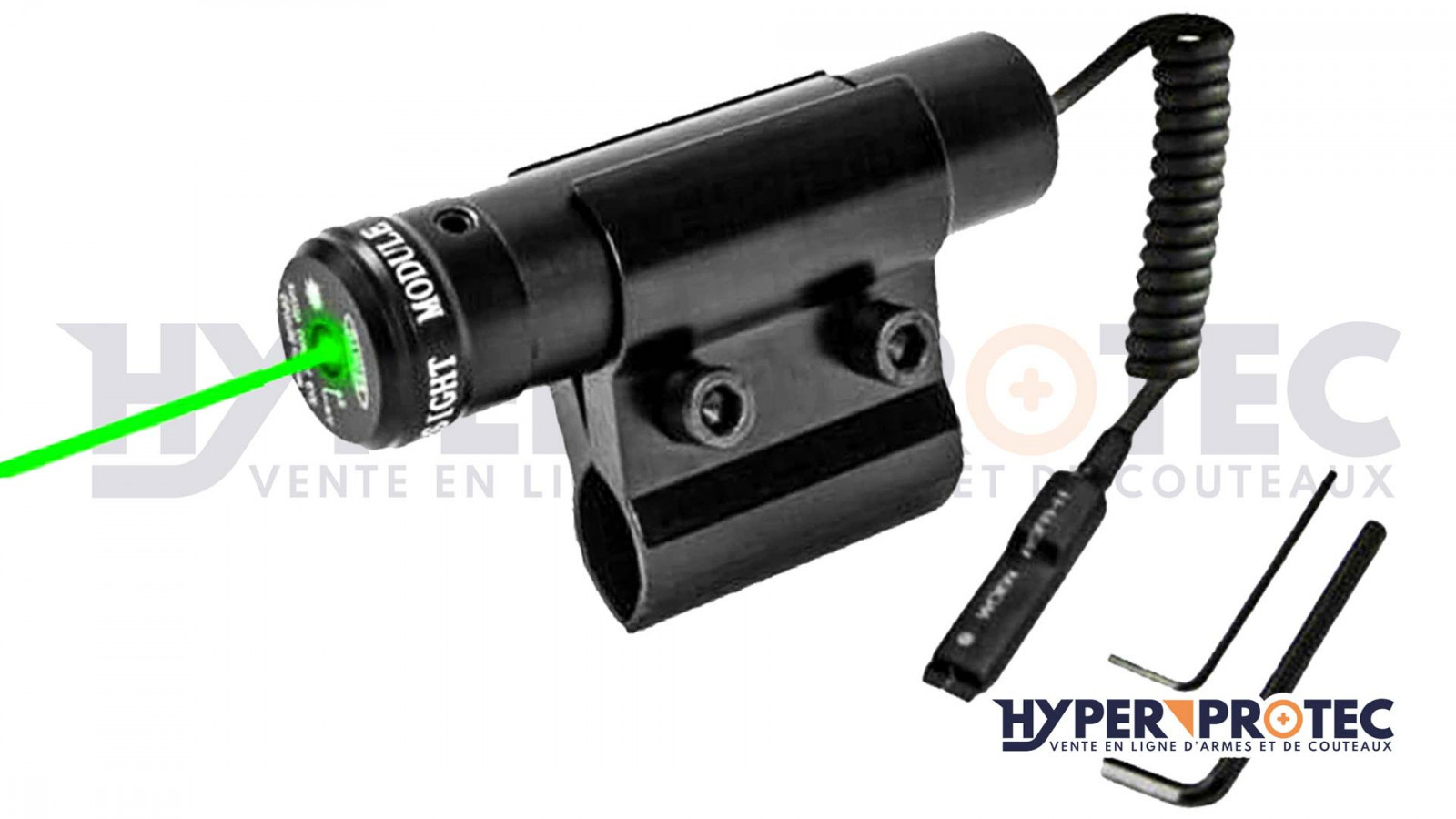 Vente viseur laser point rouge 5mw puissant lunette carabine.