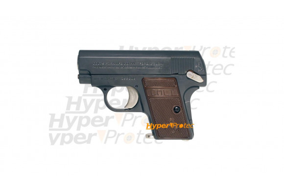 Colt 25 noir - Pistolet Air Soft 6 mm spring