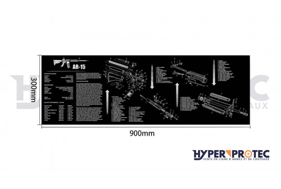 Tapis de démontage AR15 Schmeisser