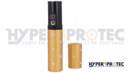 Shocker électrique imitation rouge à lèvres - 2 000 000 V - Doré