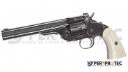 Schofield 6” Revolver À Bille Acier Couleur Gris Acier