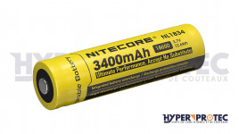 Batterie Nitecore 3400 mAh