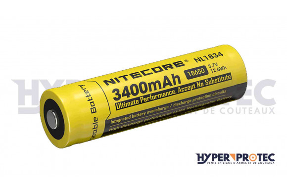 Batterie Nitecore 3400 mAh