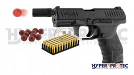 Pack défense Walther PPQ M2 - Pistolet Alarme