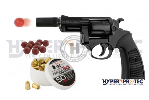 Revolver alarme Kimar competitive canon de 2'' calibre 9mm