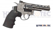 Revolver Dan Wesson chromé 4 pouces - airsoft CO2