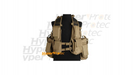 Veste tactical coyote veste avec 12 poches