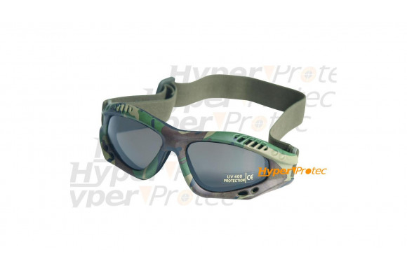 Lunettes de protection Commando - Camouflage