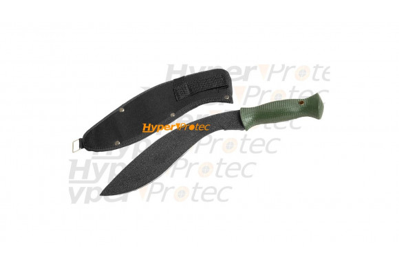 Kukri machette courbe 37,5 cm - manche nylon