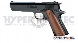 Pistolet Colt 911 à blanc 9 mm - noir crosse bois