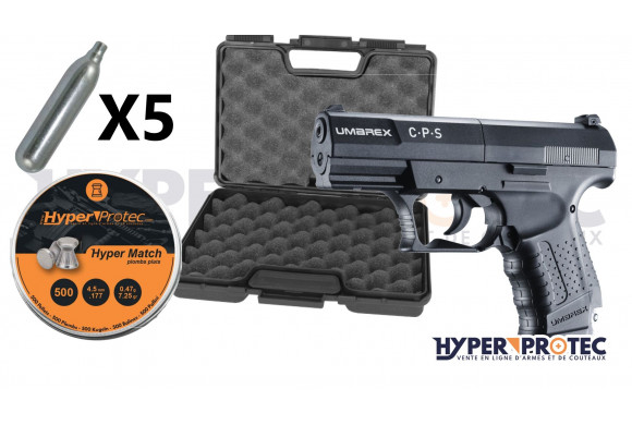 Pistolet CO2 à plombs Walther CP Sport Umarex