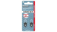 Lot de 2 ampoules pour Maglite White Star Krypton - 3 Cell C&D - 6 Cell C&D