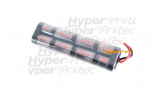 Batterie 3000 mAh 9.6V pour airsoft électrique - type large