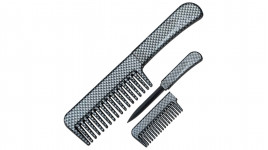 Couteau Caché Blade USA Peigne Damier