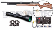 Pack Snowpeak M25W Wood PCP - carabine à plomb calibre 5.5 mm 19.9 J