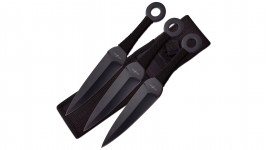 Set 3 Couteaux de lancer Red Precision Kunais édition