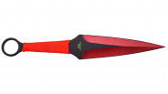 Set 3 Couteaux de lancer Red Precision Kunais édition