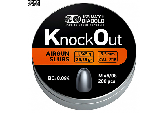 JSB Match Knock Out - Plomb 5.5 mm