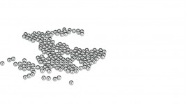 Bille Airsoft Aluminium 0.30g - 300 Billes