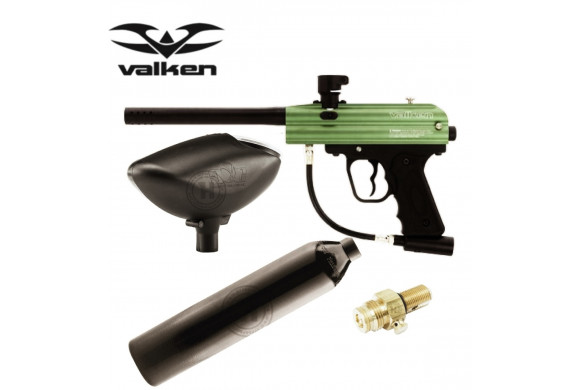 Pack Paintball VALKEN RAZORBACK GREEN