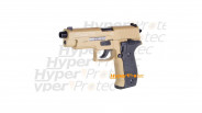 Sig Sauer P226 full métal gaz blow back TAN