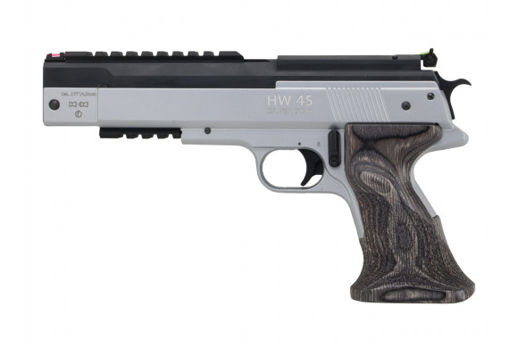Pistolet à plombs Weihrauch HW 45 Silver Star Sport 4.5 mm