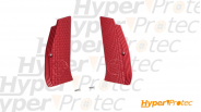 Plaquettes De Poignée Aluminium Pour CZ SP-01 Shadow Rouge