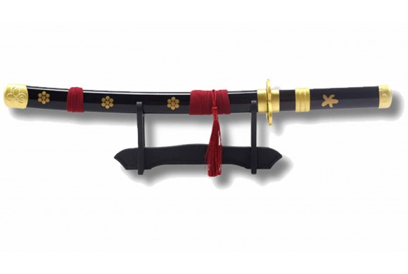 Mini Katana Noir et Or