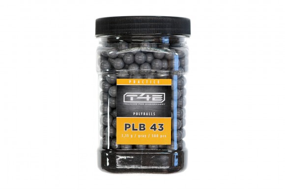 500 Balles T4E Cal.43 PLB Polyballs