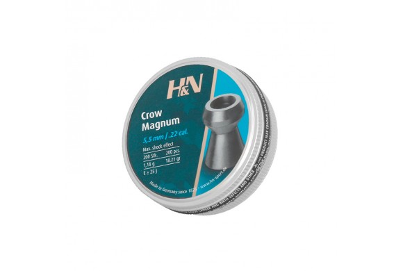 Plomb 5.5 mm H&N Sport Crow Magnum
