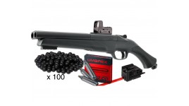 Pack de défense Fusil HDS 68, puissance 16 joules tir balle caoutchouc calibre 68