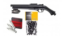 Pack prêt à tirer Fusil T4E HDS 68 de défense en balle caoutchouc calibre .68
